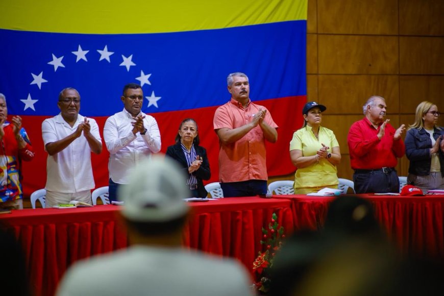 Gobernador Luis Caldera activó gabinete territorial en Lagunillas para priorizar obras