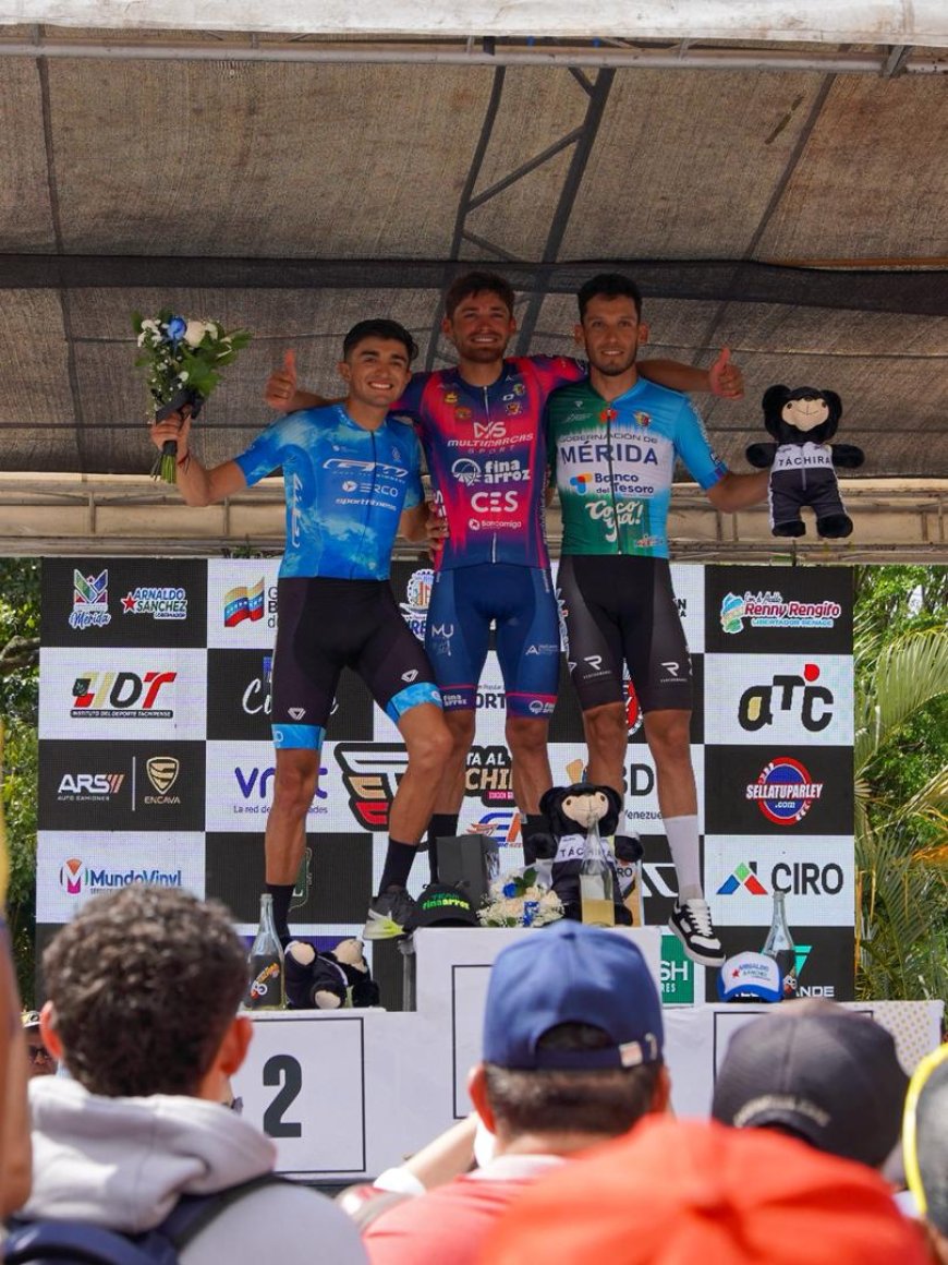 VUELTA AL TÁCHIRA: Jesús Goyo conquista San Cristóbal, sancionan a Viloria y Jorge Abreu asume el liderato 