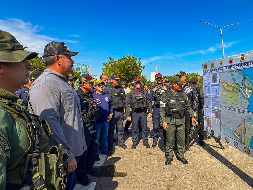 400 funccionaios en dispositivo mixto de seguridad en Maracaibo y San Francisco