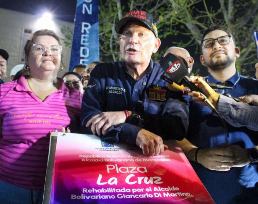 Alcalde Di Martino: “Recuperar plazas es dignificar al pueblo”