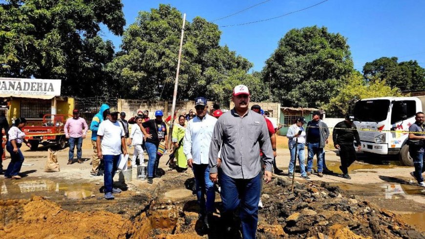 ZULIA: Plan de Aguas Servidas sustituye 916 metros de colector en territorio comunal Tierra Nuestra