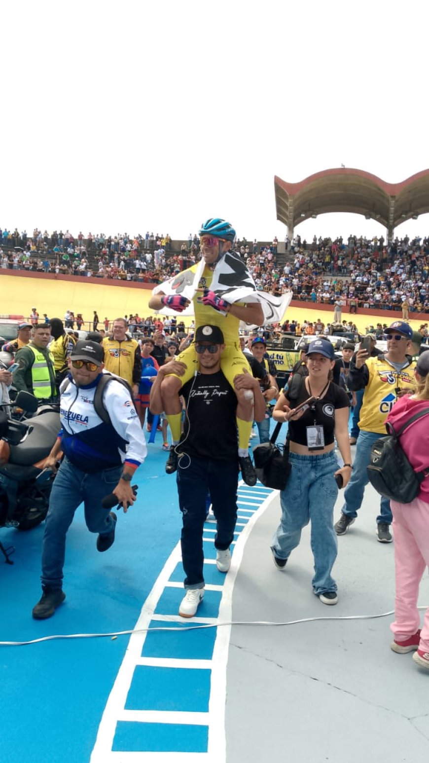 VUELTA AL TÁCHIRA: Jorge Abreu se baña de gloria: se lleva la "Grande de América"