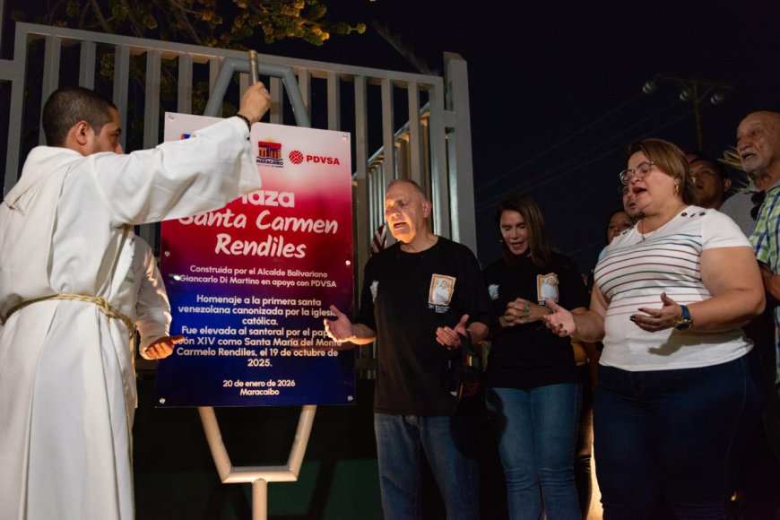Alcalde Di Martino: “Plaza Carmen Rendiles reemplazó lugar vandalizado en las guarimbas”