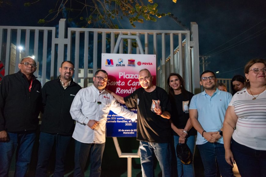 Alcalde Di Martino: “Plaza Carmen Rendiles reemplazó lugar vandalizado en las guarimbas”
