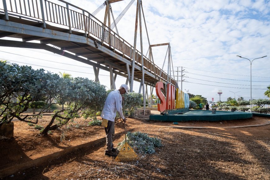 SAN FRANCISCO: Alcaldía inicia recuperación de los parques San Luis y el Paseo San Francisco de Asís