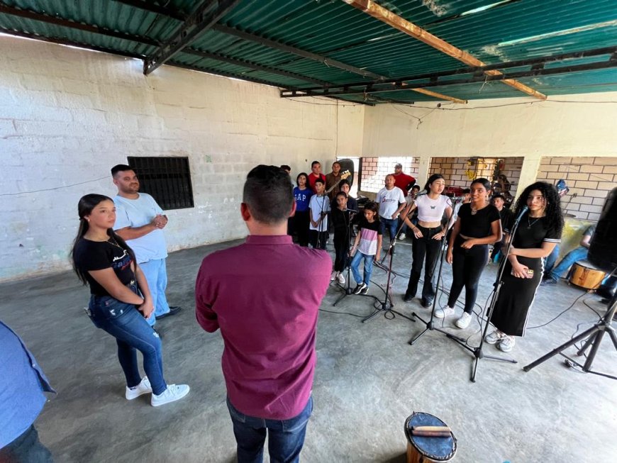 Fundagraez acompaña en Santa Rita la formación de la nueva generación de gaiteros 
