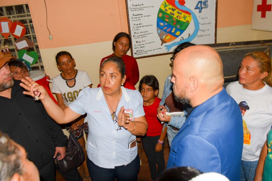 Alcalde Héctor Soto inspeccionó dos escuelas en la parroquia El Bajo
