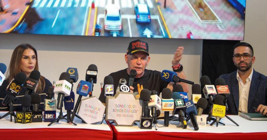 ¡El más grande del país!: Parque para niños especiales, regalo de Di Martino a Maracaibo