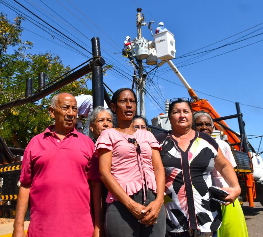 SAN FRANCISCO: Alcaldía y Corpoelec benefician a 150 familias de El Silencio con instalación de transformadores