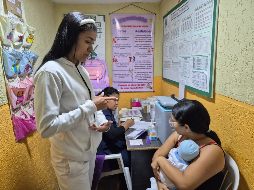 Políticas sanitarias: Alcaldía de San Francisco garantiza esquema nacional de vacunación a niños y niñas