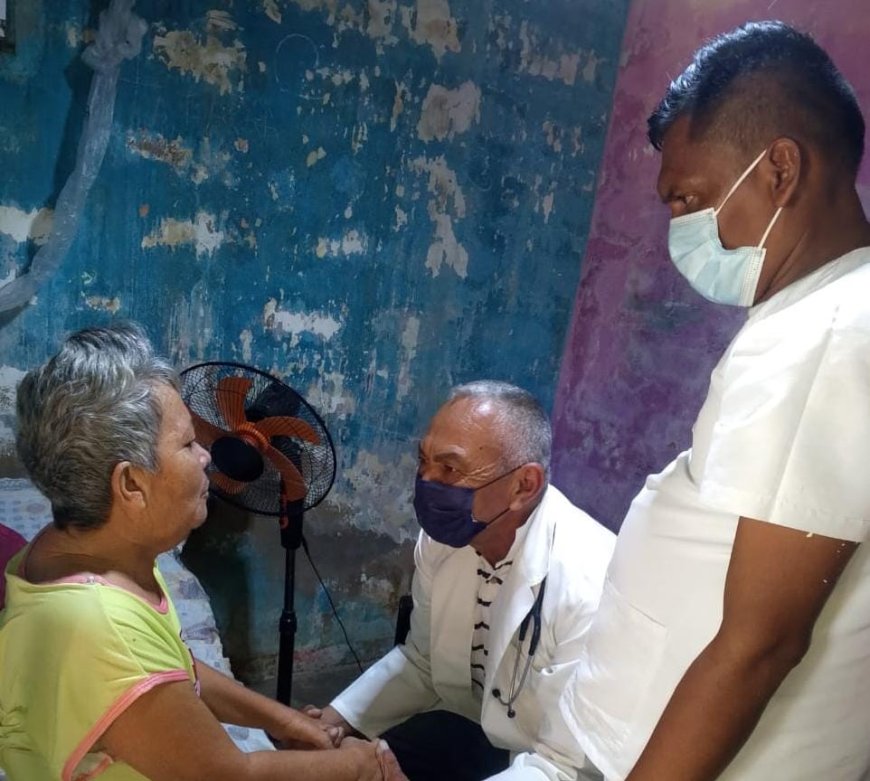 SAN FRANCISCO: Salud toca tu puerta” brinda atención a pacientes en situación de cama