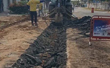 Alcaldía de Maracaibo sustituye 95 metros lineales de colector en La Rotaria