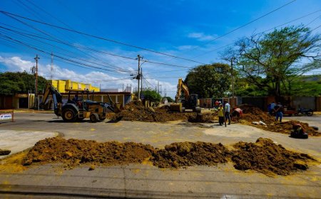 Gobernación sustituye 80 metros de colectores en la calle 43 con avenida 12 de Maracaibo
