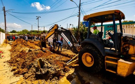 Gobierno Bolivariano inicia proyectos de aguas servidas y potable en Francisco Eugenio Bustamante