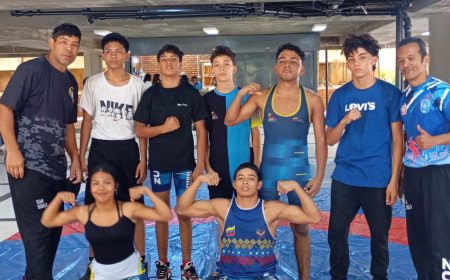 Se reactiva la lucha olímpica en una vibrante Semana de la Juventud en LUZ