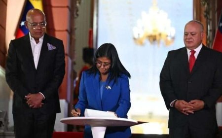 Aprobada Ley de Amnistía, Delcy la firma y aboga revisar casos no contemplados