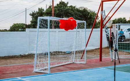 San Francisco suma 4 canchas de usos múltiples recuperadas junto al Poder Popular y la Juventud