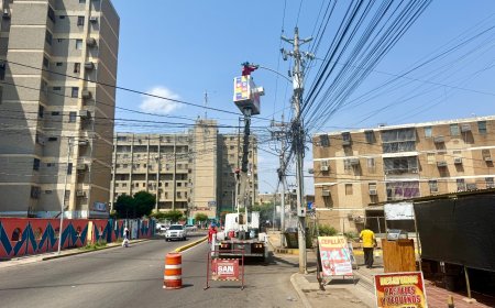 SAN FRANCISCO: Calle 158 avanza hacia su iluminación total con rehabilitación de casi 200 luminarias