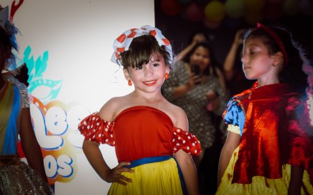SAN FRANCISCO: Niños lucieron sus mejores disfraces en la octavita Carnavales Felices y Seguros 2026