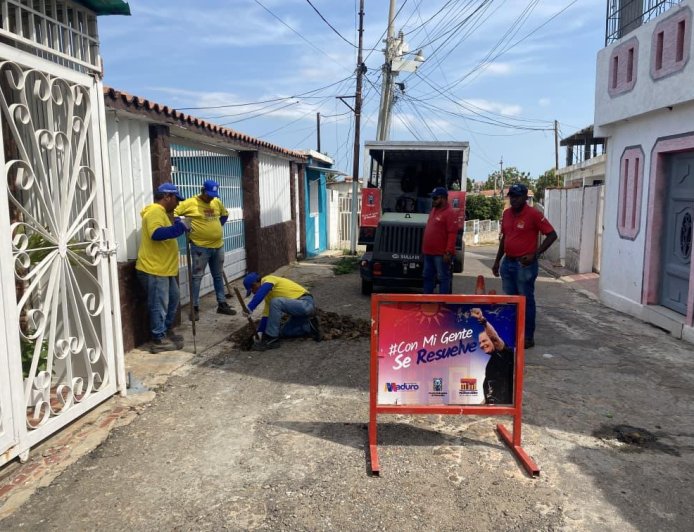 Gracias al reporte por VenApp:  Alcaldía de Maracaibo reparó fugas de gas en Cristo de Aranza