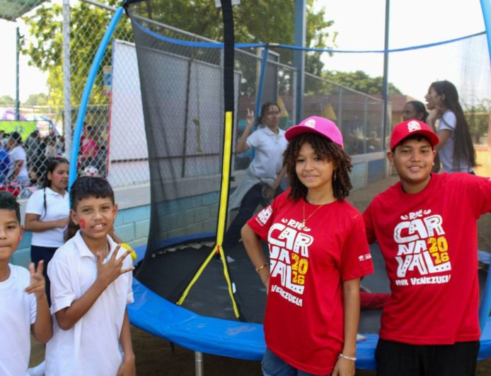 ¡Diversión a millón! Más de 500 niños en el Plan Vacacional Comunitario “Ríe Carnavales 2026” en Maracaibo