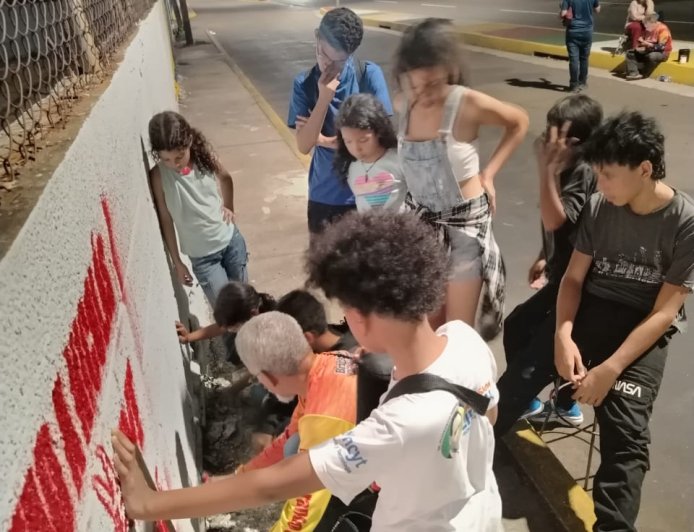 Jornada Muralista Nacional Ali Primera en Maracaibo, San Francisco y Miranda 