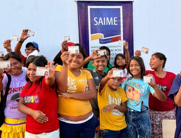 SAN FRANCISCO:Saime y Alcaldía realizan jornada de cedulación a los pueblos originarios