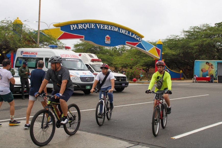 Hacía falta la ciclovía y volvió ¡Éxito total asistencia masiva!