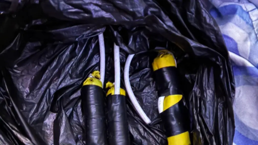 Cayó banda extorsionadora de venezolanos con dinamita y drogas: 4 son mujeres