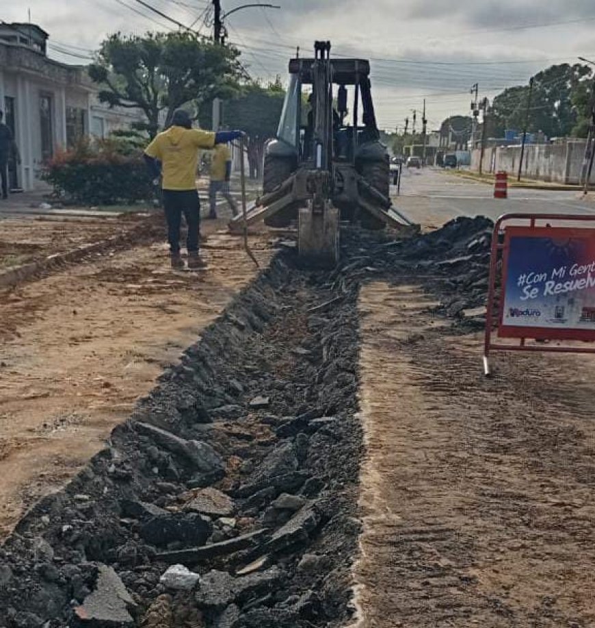 Alcaldía de Maracaibo sustituye 95 metros lineales de colector en La Rotaria