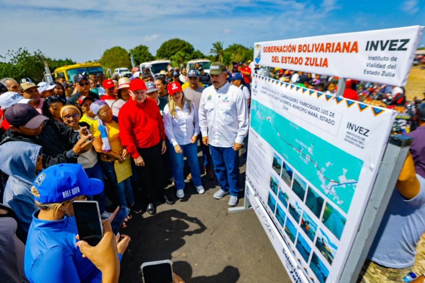 Luis Caldera inauguró más de 34 kilómetros de la vialidad La Y- Carrasquero 