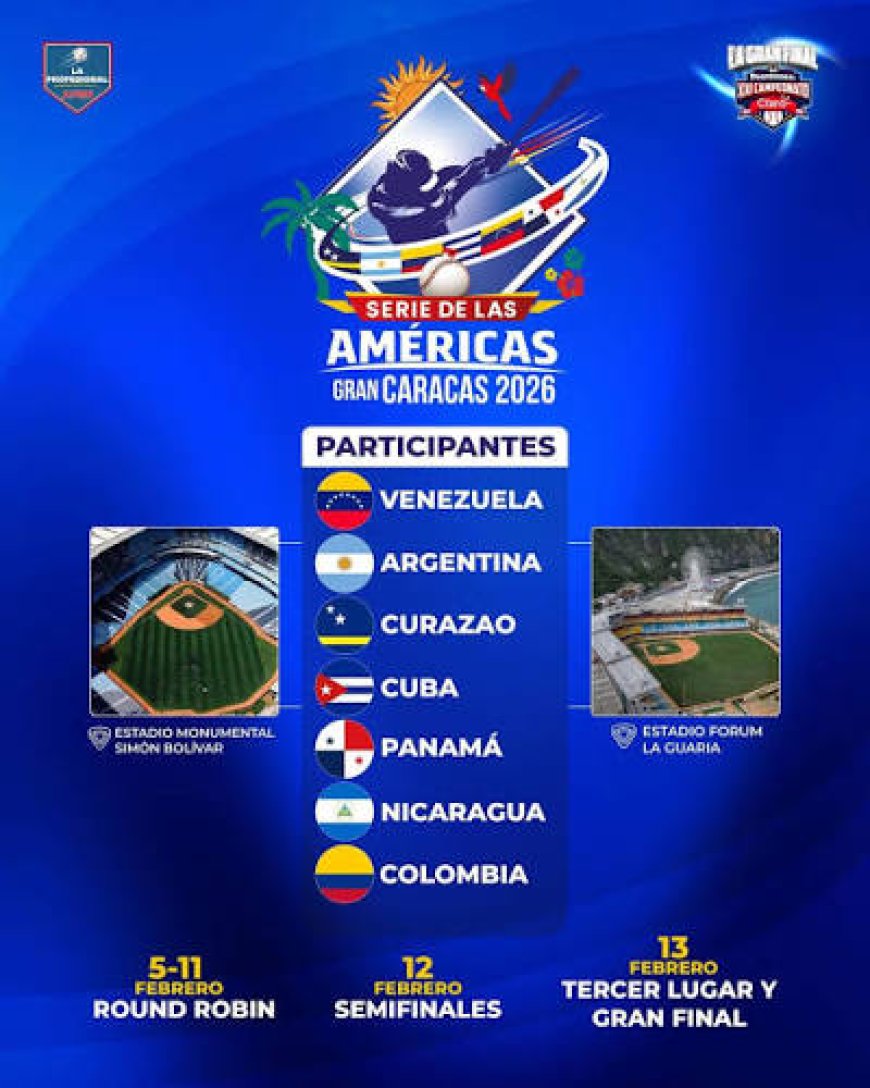 Comienza la fiesta con la "Serie de las Américas" 