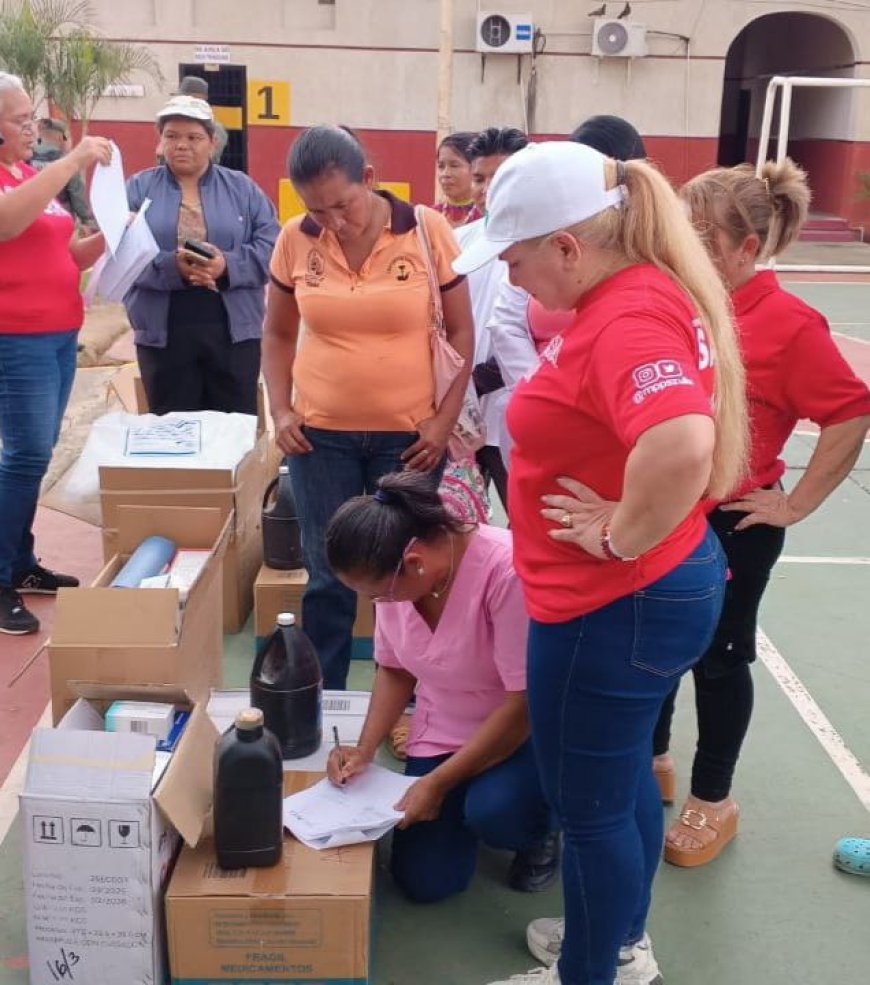 Dotados de insumos médicos ambulatorios de las 10 cuencas de la Sierra de Perijá