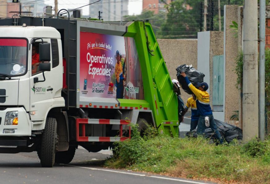 502 contenedores y otros 30 camiones para recoger la basura en Maraacaibo