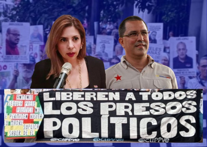 LEY DE AMNISTÍA:  Jorge Arreaza, presidente, Nora Bracho, vicepresidenta