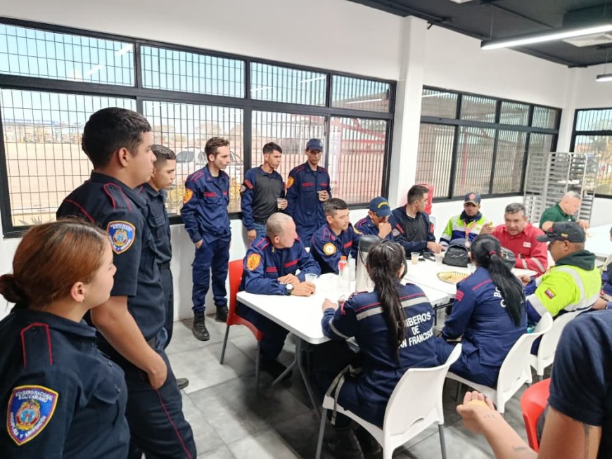 Alianza estratégica: Bomberos de San Francisco se capacitan con PDVSA en control de emergencias petroleras