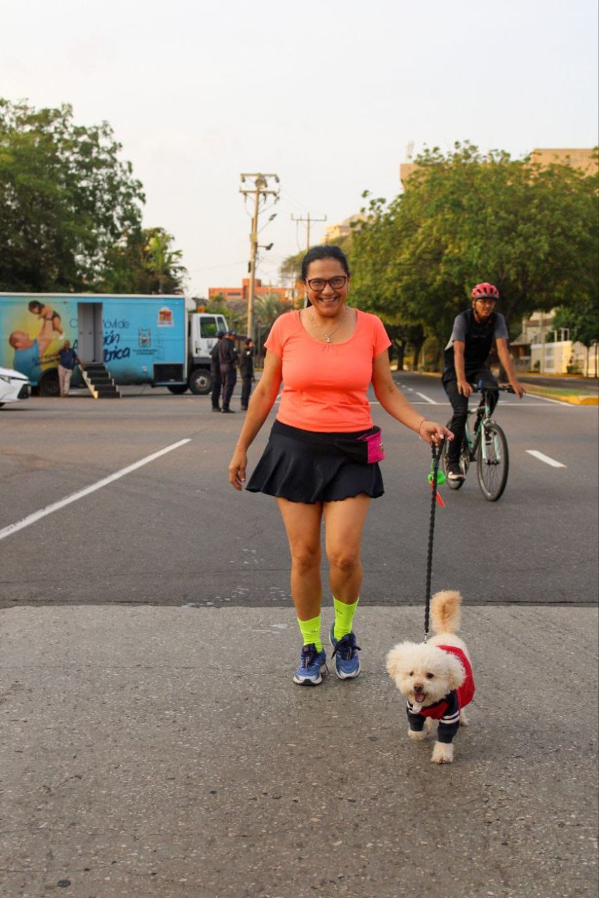 La Ciclovía volvió a servirse para los marabinos  