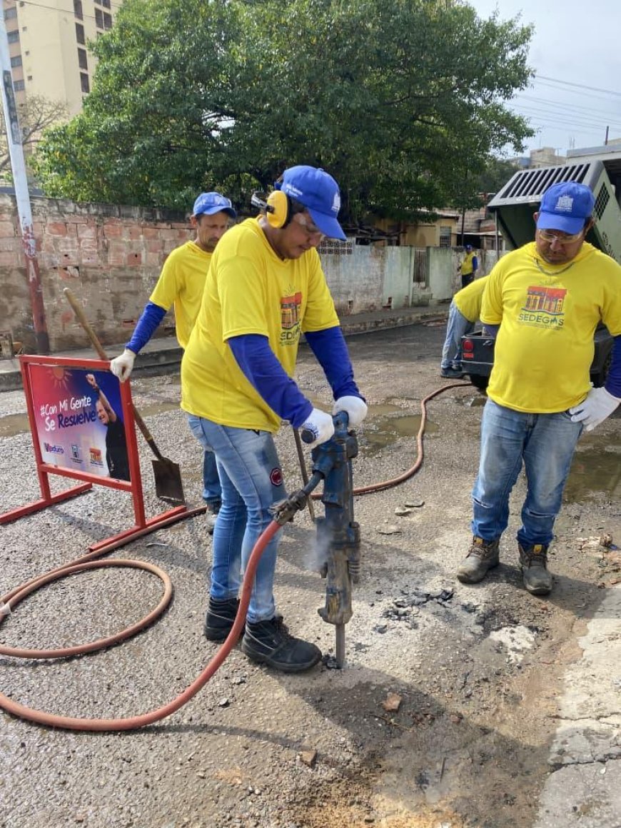 Gracias al reporte por VenApp:  Alcaldía de Maracaibo reparó fugas de gas en Cristo de Aranza
