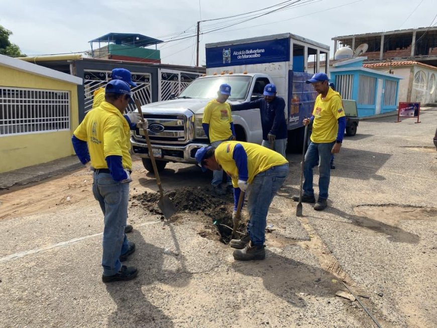 Gracias al reporte por VenApp:  Alcaldía de Maracaibo reparó fugas de gas en Cristo de Aranza