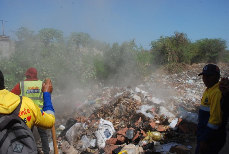 MARACAIBO: Alcaldía inició intervención de 750 metros de la cañada Caribe en La Faría