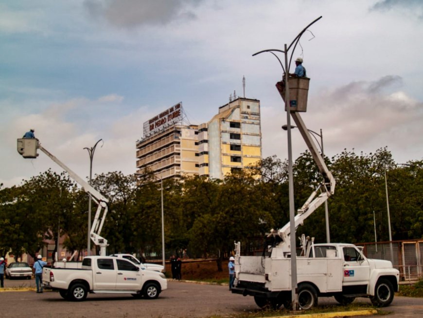 Plan de Iluminación del Zulia avanza en 21 centros de salud regional