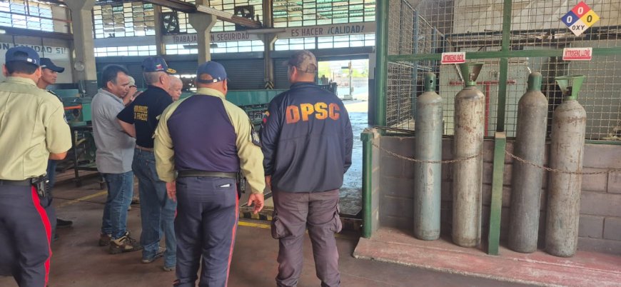 SAN FRANCISCO: Bomberos implementan sistema de clasificación de riesgo en empresas de la Zona Industrial 