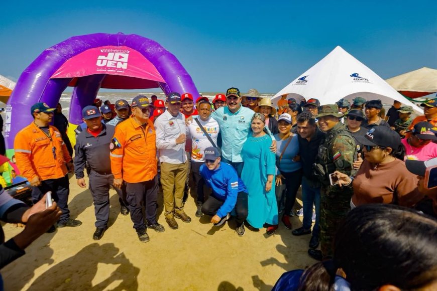 Gobernador Caldera supervisó operativo Carnavales Seguros 2026 para la protección de los temporadistas