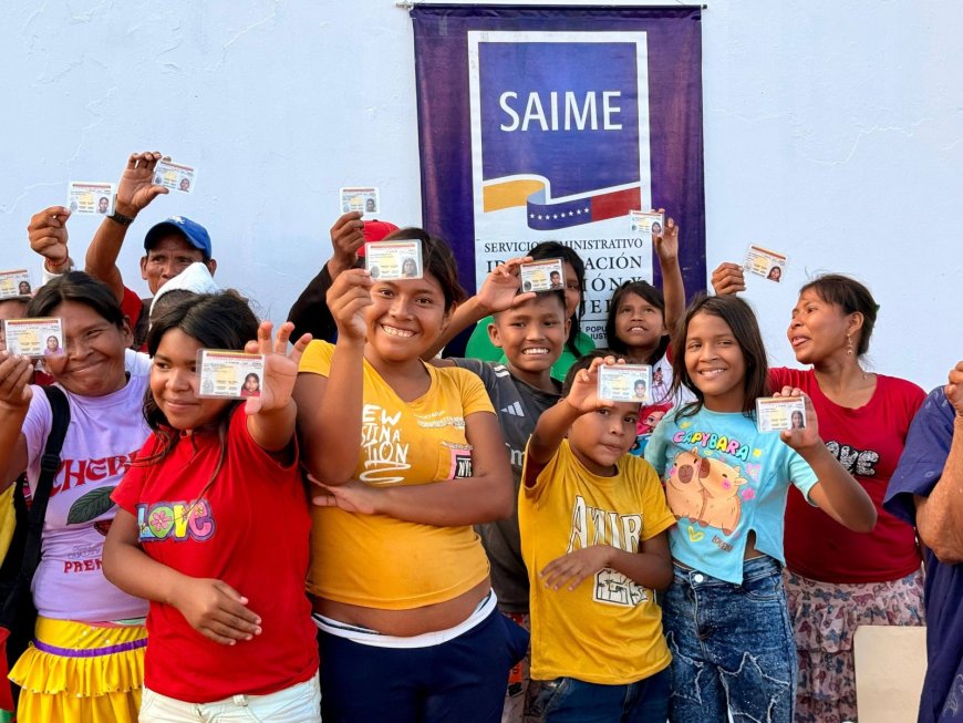 SAN FRANCISCO:Saime y Alcaldía realizan jornada de cedulación a los pueblos originarios