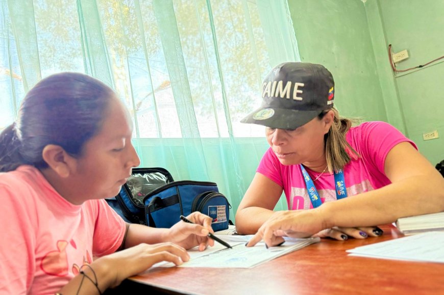 SAN FRANCISCO:Saime y Alcaldía realizan jornada de cedulación a los pueblos originarios