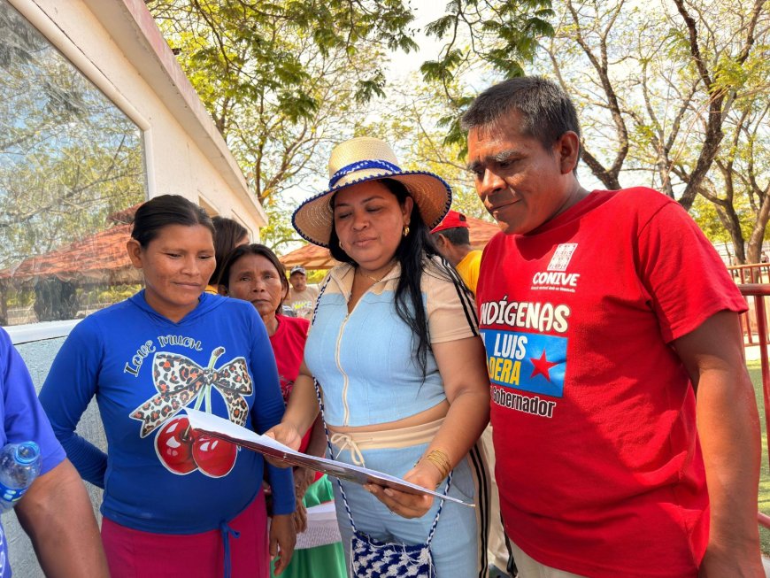 SAN FRANCISCO:Saime y Alcaldía realizan jornada de cedulación a los pueblos originarios