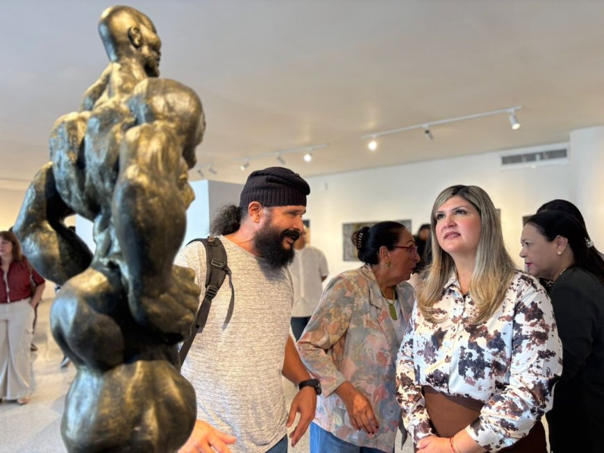 Primera Dama del Zulia acompañó reinauguración de la Galería de Arte Julio Árraga