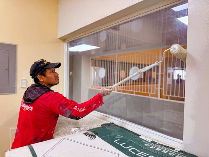 Gobernador Luis Caldera supervisa trabajos en hospital General del Sur Dr. Pedro Iturbe