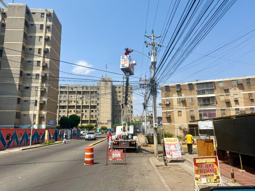 SAN FRANCISCO: Calle 158 avanza hacia su iluminación total con rehabilitación de casi 200 luminarias