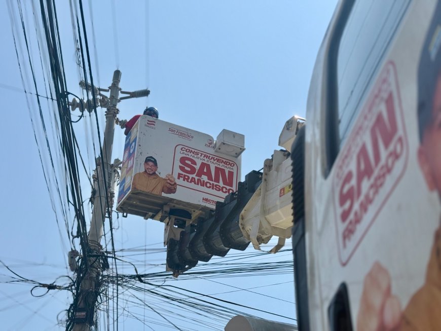 SAN FRANCISCO: Calle 158 avanza hacia su iluminación total con rehabilitación de casi 200 luminarias